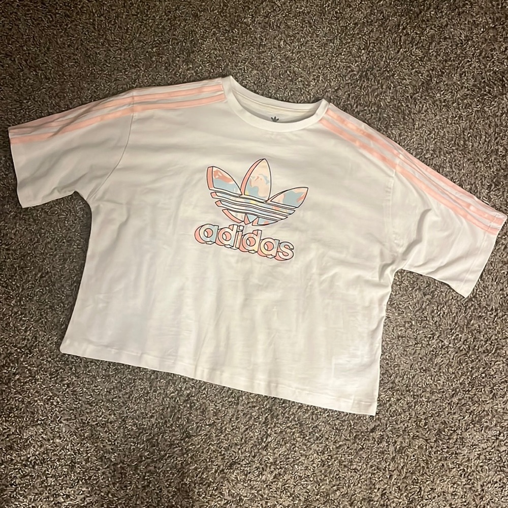 Adidas crop top nwot